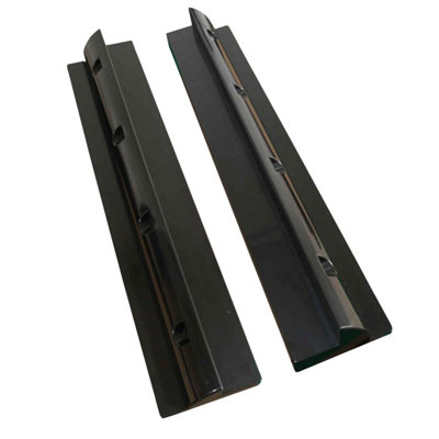 Solar Panel Long Side Mounting Bracket - Black