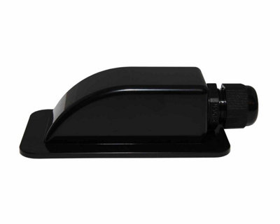 Solar Panel Mounting Single Cable Entry Black