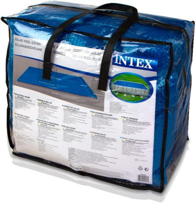 SOLAR POOL COVER, INTEX SOLAR COVER FOR SWIMMING POOLS, RECTANGULAR 549 ...