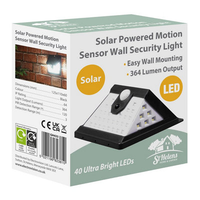 Sunforce LED Solar Motion Light - 900 Lumens, 80 LEDs | Northern Tool