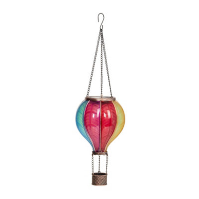 Havefundog one over fun ランタン bonbonero Solar Powered Multicolour Fiesta Flaming Balloon Lantern
