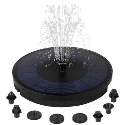 Solar Powered Outdoor Floating Water Fountain