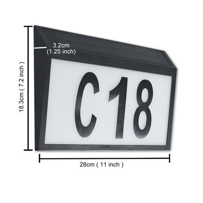Solar Powered Outdoor Waterproof Plug In Ground LED Street Sign Lights