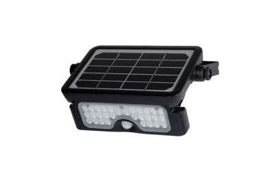 Solar Powered PIR Sensor Outdoor Garden LED Floodlight