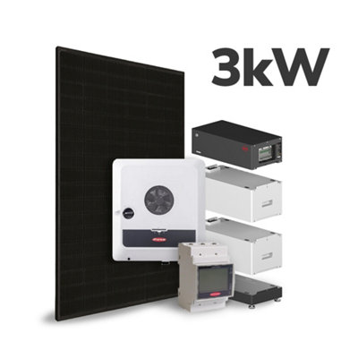 Solar set 3kW: Fronius Primo GEN24 3.0, BYD 2.56 kWh HVS Battery, BCU ...