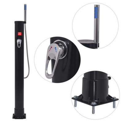 Solar Shower 8 L Non-Hazardous PVC Steel