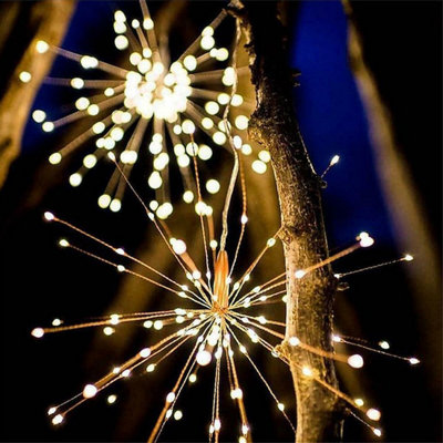 Solar String Lights Outdoor LED 3.8m waterproof Garden decorations - 3