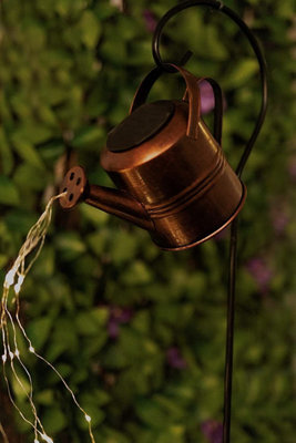 Solar Watering Can LED Lantern Light