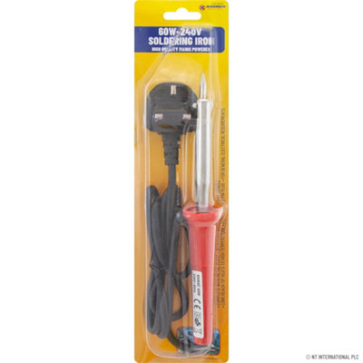 View of Soldering Iron Grip Handle Long Reach 60w Diy Tools 240v Electric ...