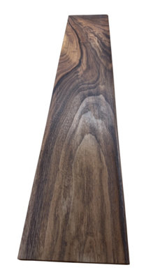 Solid American Walnut Boards Furniture Board (L) 1100mm x (W) 300mm x ...
