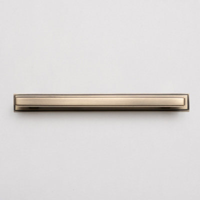 Solid Brass Art Deco Kitchen Pull Handles & Knobs with Backplates ...