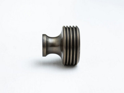 Solid Brass Kitchen Pull Handles & Knobs Reeded Design Antique Brass