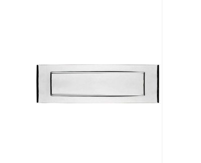 SOLID BRASS VICTORIAN LETTERBOX FINISHED IN CHROME POLISHED BRASS ...