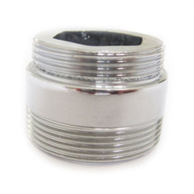 Solid Metal Adaptor For Water Saving Kitchen Faucet Tap Aerator 22mm to 24mm