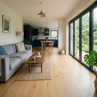Solid Oak Classic Flooring 1.00m² UK Manufactured Traditional Products Ltd