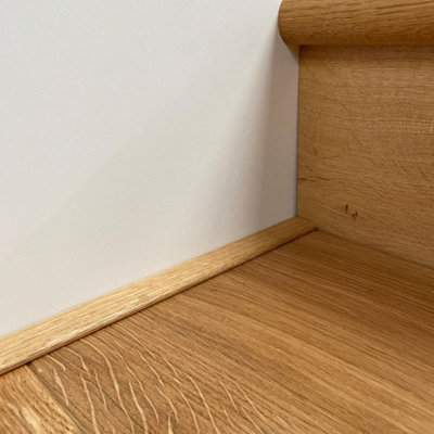 Solid Oak Flat Strip 23x5mm - 0.9m Length - Unfinished - 3
