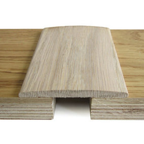 Solid Oak Flat Strip - Lacquered - 66mm - 2.44m