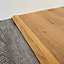 Solid Oak Flooring Ramp Threshold - Unfinished - 7mm - 0.9m Length
