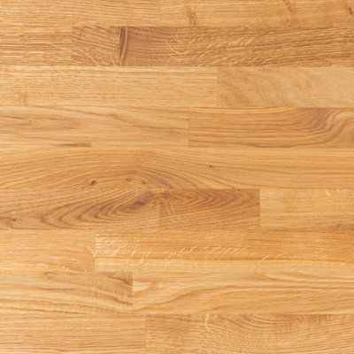 Solid Oak Worktop 2m x 960mm x 40mm - Solid Wood Kitchen Countertop - Real Oak Timber 40mm Stave Worktops