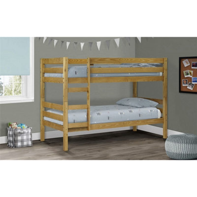 Solid Pine Bunk Bed 2 x 3ft (90cm)