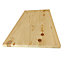 Solid Pine Furniture Board 18mm Laminated Square Edge W20cm x L120cm
