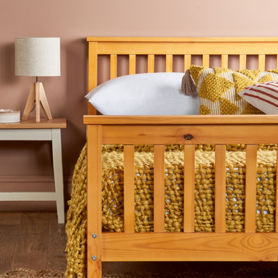 Pine deals twin bed