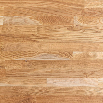 Solid Rustic Oak Kitchen Worktop 3000mm x 620mm x 27mm Premium Wood Worktops Farmhouse Oak Wooden Timber Counter Tops