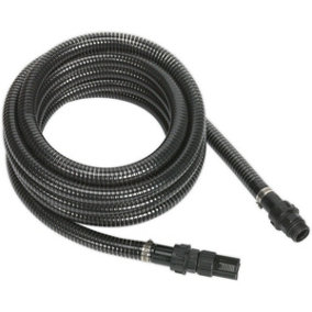Solid Wall Suction Hose - 25mm x 7m - Suitable for ys11768 Surface Water Pump