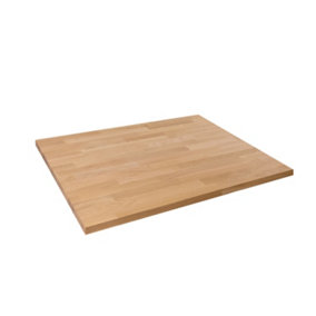 Solid Wood Oak Office Desk Top 1200mm x 800mm x 40mm Premium European Wooden Rectangular Tabletop Timber Worksurface