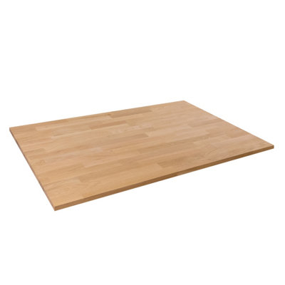 Solid Wood Oak Office Desk Top 1500mm x 800mm x 27mm Premium European Wooden Rectangular Tabletop