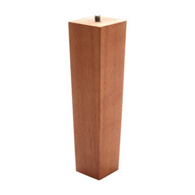 Solid Wooden Furniture Legs Sandy Oak Sqaure Table Legs,4 Pcs,H200mm