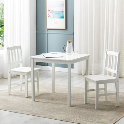 Small white deals table for kitchen