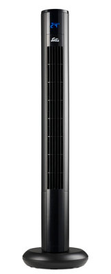 Solis 757 Easy Breezy Design Tower Fan - Black Matte