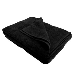 SOLS Island 100 Bath Sheet / Towel (100 X 150cm) Black (ONE)