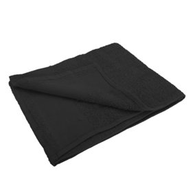 SOLS Island 50 Hand Towel (50 X 100cm) Black (ONE)