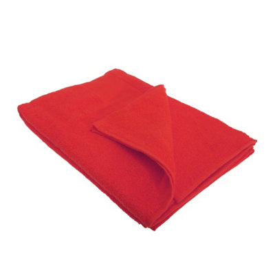 SOLS Island 70 Bath Towel (70 X 140cm) Red (ONE)