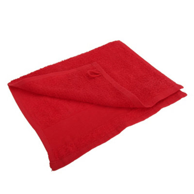 SOLS Island Guest Towel (30 X 50cm) Red (One Size)