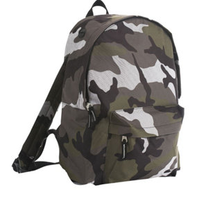 SOLS Kids Rider School Backpack / Rucksack Camouflage (ONE)