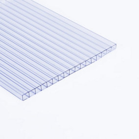 Solstice Twinwall Polycarbonate Sheet Clear 2000mm x 1000mm x 4mm