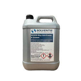 SOLVENTIS C2230 Blue Antifreeze Concentrate BS6580 SAE J1034 5L