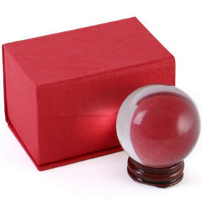 Something Different 5cm Crystal Ball Transparent (One Size)