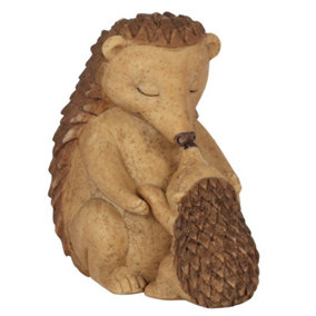 Something Different Animal Families Hedgehog Ornament Brown (One Size)