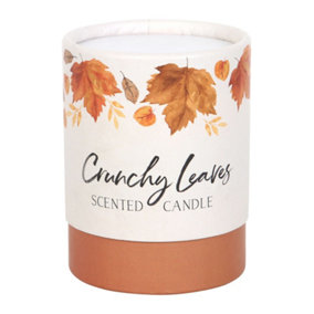 Something Different Autumn Crunchy Leaves Scented Candle Orange (One Size)