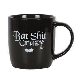 Something Different Bat Crazy Mug Black/White (One Size)