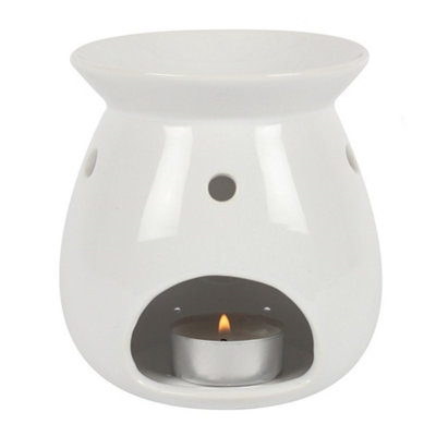 Something Different Blooming Lovely Blossom and Bee Wax Melt Burner Set White (One Size)