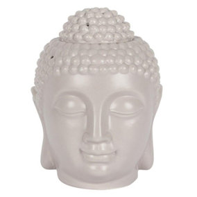 Something Different Buddha Head Oil Burner Grey (One Size)