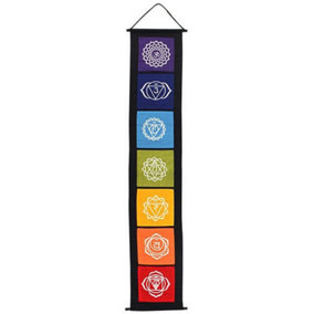 Something Different Chakra Symbol Banner Multicoloured (One Size)