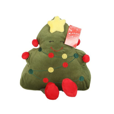 Something Different Christmas Tree Doorstop Green/Yellow/Red (One Size)