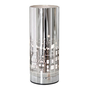 Something Different Christmas Village Aroma Lamp Silver (One Size)