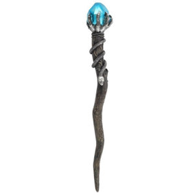 Something Different Claw Gem Wand Silver/Blue (One Size)
